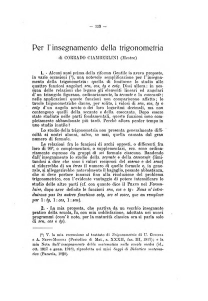 Bollettino di matematica giornale scientifico didattico per l'incremento degli studi matematici nelle scuole medie