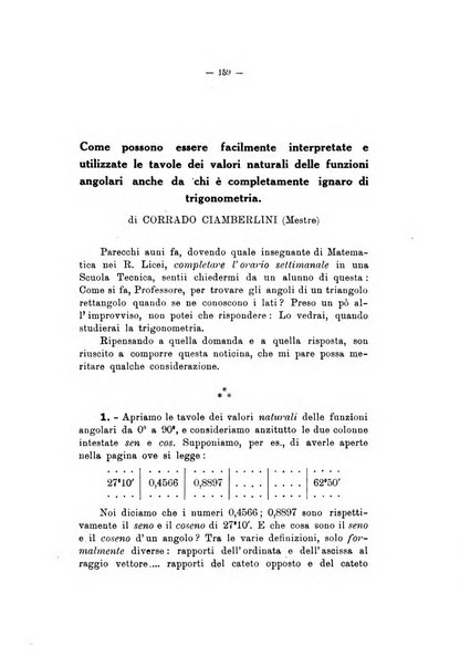 Bollettino di matematica giornale scientifico didattico per l'incremento degli studi matematici nelle scuole medie