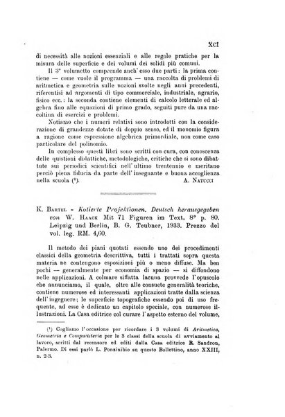 Bollettino di matematica giornale scientifico didattico per l'incremento degli studi matematici nelle scuole medie