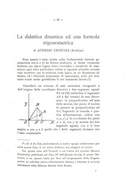 Bollettino di matematica giornale scientifico didattico per l'incremento degli studi matematici nelle scuole medie