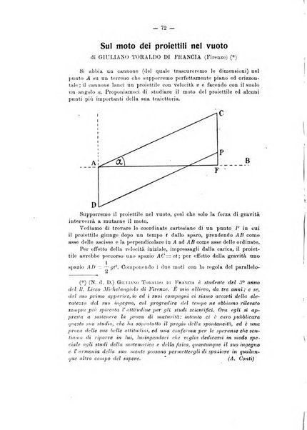 Bollettino di matematica giornale scientifico didattico per l'incremento degli studi matematici nelle scuole medie