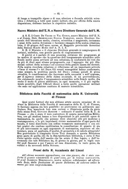 Bollettino di matematica giornale scientifico didattico per l'incremento degli studi matematici nelle scuole medie