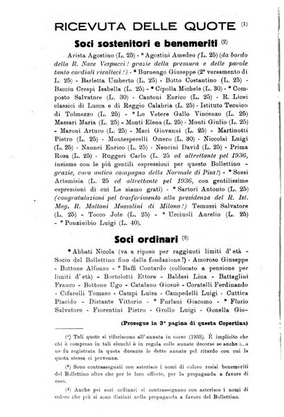 Bollettino di matematica giornale scientifico didattico per l'incremento degli studi matematici nelle scuole medie