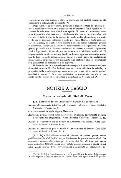 Bollettino di matematica giornale scientifico didattico per l'incremento degli studi matematici nelle scuole medie