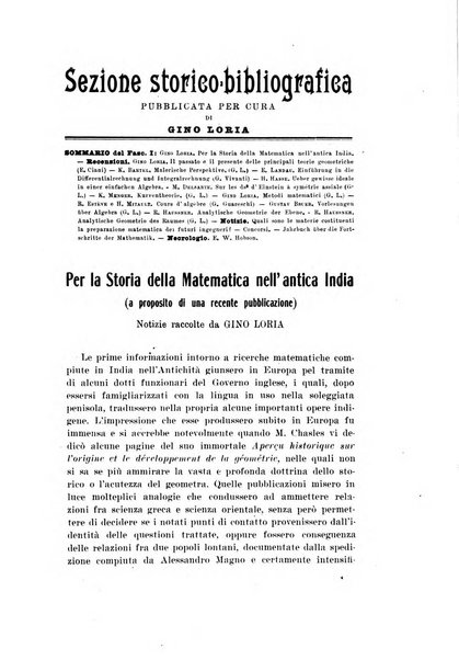 Bollettino di matematica giornale scientifico didattico per l'incremento degli studi matematici nelle scuole medie