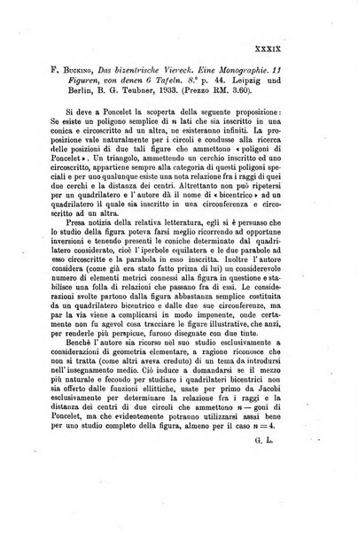 Bollettino di matematica giornale scientifico didattico per l'incremento degli studi matematici nelle scuole medie