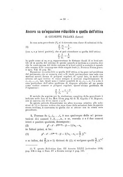 Bollettino di matematica giornale scientifico didattico per l'incremento degli studi matematici nelle scuole medie