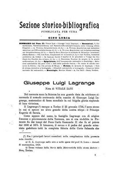 Bollettino di matematica giornale scientifico didattico per l'incremento degli studi matematici nelle scuole medie