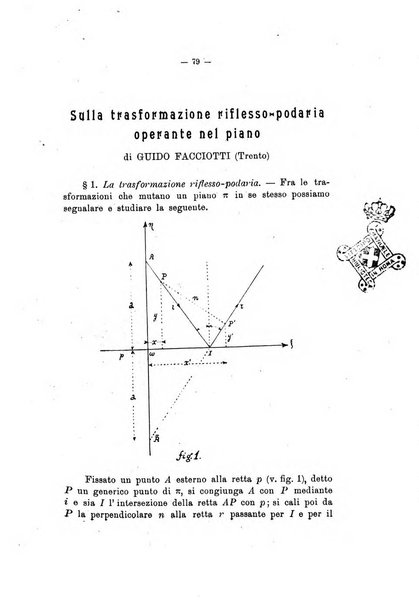 Bollettino di matematica giornale scientifico didattico per l'incremento degli studi matematici nelle scuole medie