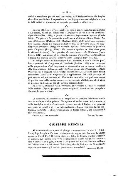 Bollettino di matematica giornale scientifico didattico per l'incremento degli studi matematici nelle scuole medie