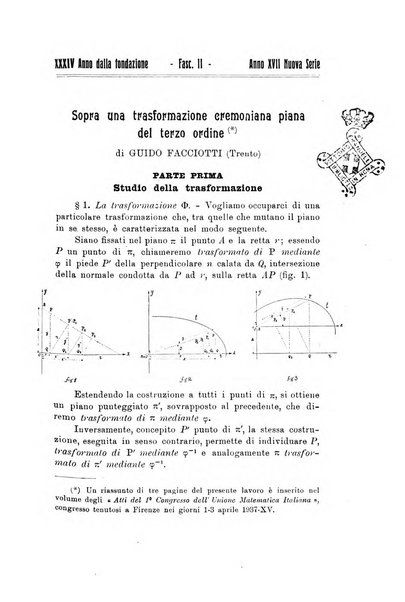 Bollettino di matematica giornale scientifico didattico per l'incremento degli studi matematici nelle scuole medie