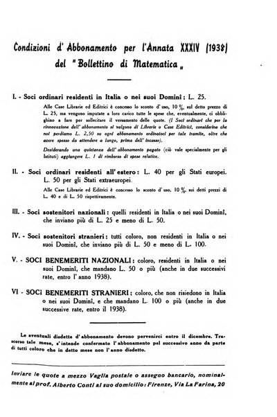 Bollettino di matematica giornale scientifico didattico per l'incremento degli studi matematici nelle scuole medie