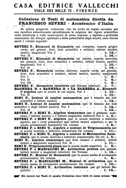 Bollettino di matematica giornale scientifico didattico per l'incremento degli studi matematici nelle scuole medie