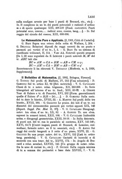 Bollettino di matematica giornale scientifico didattico per l'incremento degli studi matematici nelle scuole medie