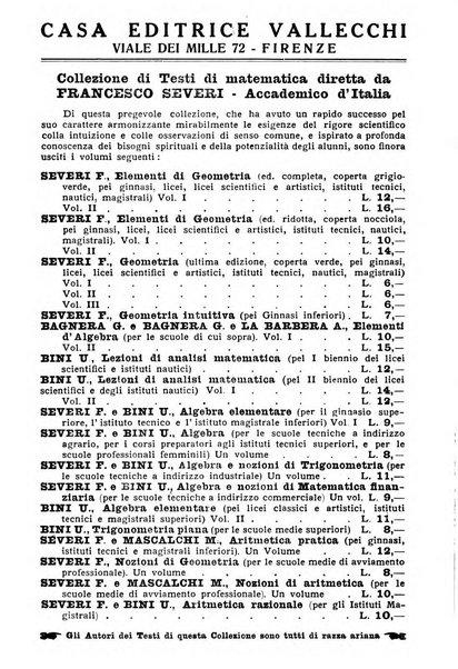 Bollettino di matematica giornale scientifico didattico per l'incremento degli studi matematici nelle scuole medie