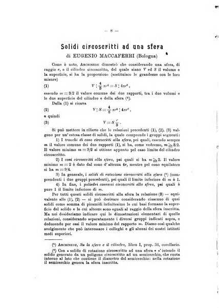 Bollettino di matematica giornale scientifico didattico per l'incremento degli studi matematici nelle scuole medie