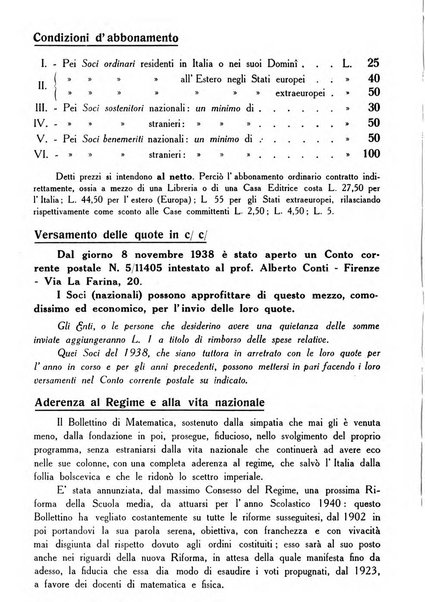 Bollettino di matematica giornale scientifico didattico per l'incremento degli studi matematici nelle scuole medie