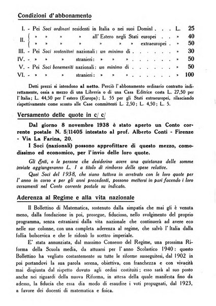 Bollettino di matematica giornale scientifico didattico per l'incremento degli studi matematici nelle scuole medie