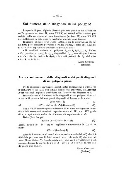 Bollettino di matematica giornale scientifico didattico per l'incremento degli studi matematici nelle scuole medie