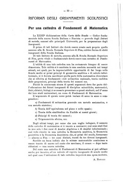 Bollettino di matematica giornale scientifico didattico per l'incremento degli studi matematici nelle scuole medie