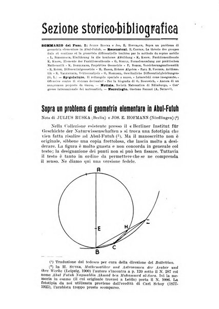 Bollettino di matematica giornale scientifico didattico per l'incremento degli studi matematici nelle scuole medie