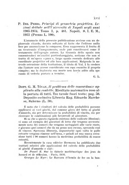 Bollettino di matematica giornale scientifico didattico per l'incremento degli studi matematici nelle scuole medie