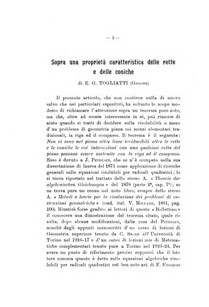 Bollettino di matematica giornale scientifico didattico per l'incremento degli studi matematici nelle scuole medie