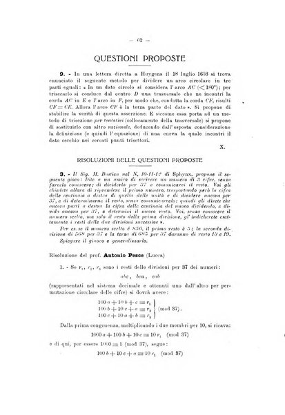 Bollettino di matematica giornale scientifico didattico per l'incremento degli studi matematici nelle scuole medie