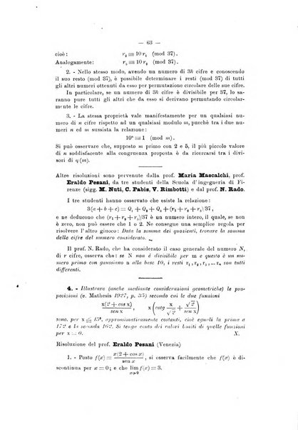 Bollettino di matematica giornale scientifico didattico per l'incremento degli studi matematici nelle scuole medie