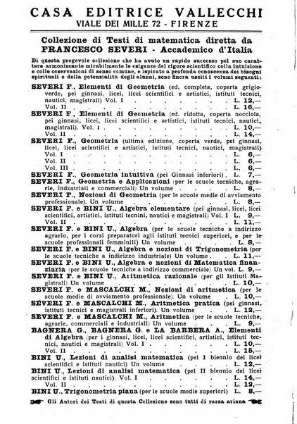 Bollettino di matematica giornale scientifico didattico per l'incremento degli studi matematici nelle scuole medie