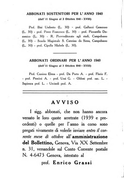 Bollettino di matematica giornale scientifico didattico per l'incremento degli studi matematici nelle scuole medie