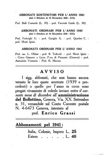 Bollettino di matematica giornale scientifico didattico per l'incremento degli studi matematici nelle scuole medie