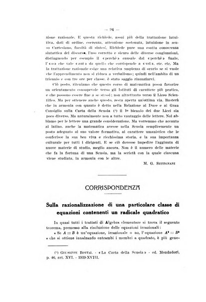 Bollettino di matematica giornale scientifico didattico per l'incremento degli studi matematici nelle scuole medie