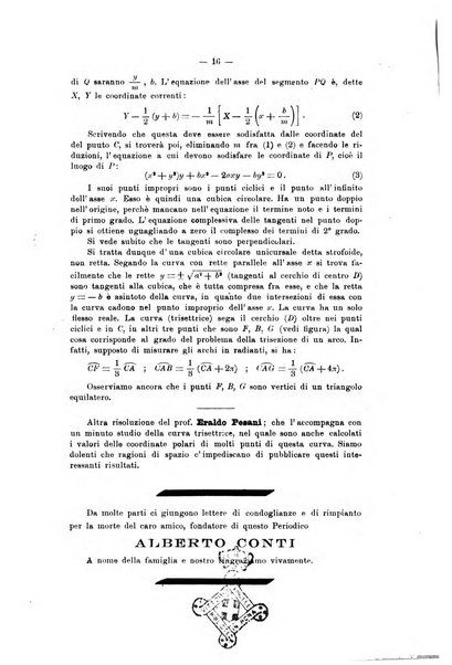 Bollettino di matematica giornale scientifico didattico per l'incremento degli studi matematici nelle scuole medie