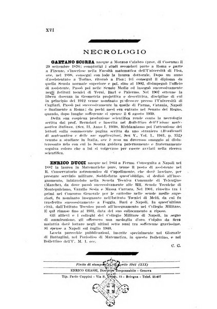 Bollettino di matematica giornale scientifico didattico per l'incremento degli studi matematici nelle scuole medie