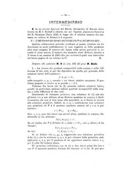 Bollettino di matematica giornale scientifico didattico per l'incremento degli studi matematici nelle scuole medie