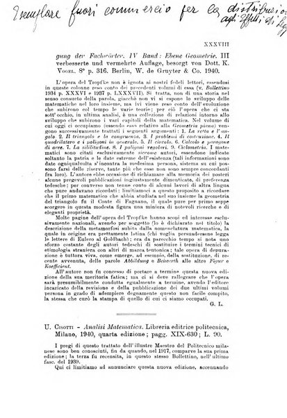 Bollettino di matematica giornale scientifico didattico per l'incremento degli studi matematici nelle scuole medie