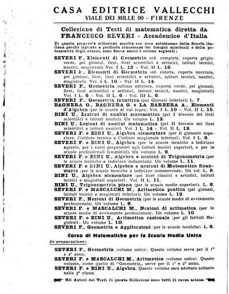 Bollettino di matematica giornale scientifico didattico per l'incremento degli studi matematici nelle scuole medie