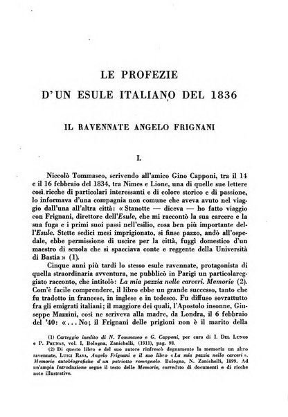 Nuova Antologia rivista di lettere, scienze ed arti