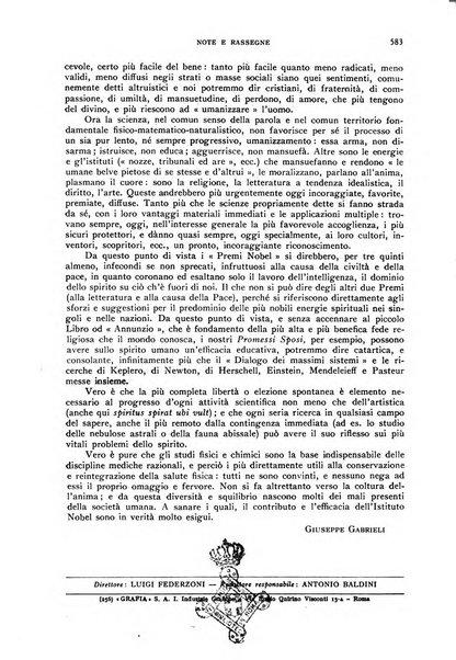 Nuova Antologia rivista di lettere, scienze ed arti