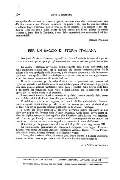 Nuova Antologia rivista di lettere, scienze ed arti