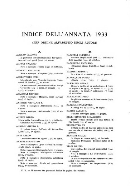 Nuova Antologia rivista di lettere, scienze ed arti