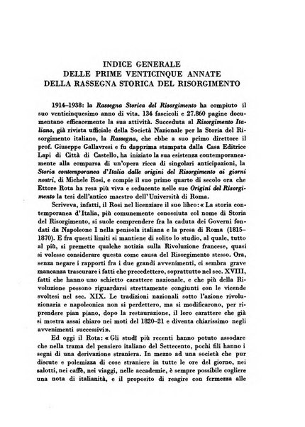 Rassegna storica del Risorgimento organo della Società nazionale per la storia del Risorgimento italiano