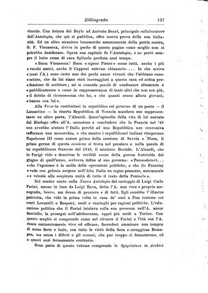 Rassegna storica del Risorgimento organo della Società nazionale per la storia del Risorgimento italiano