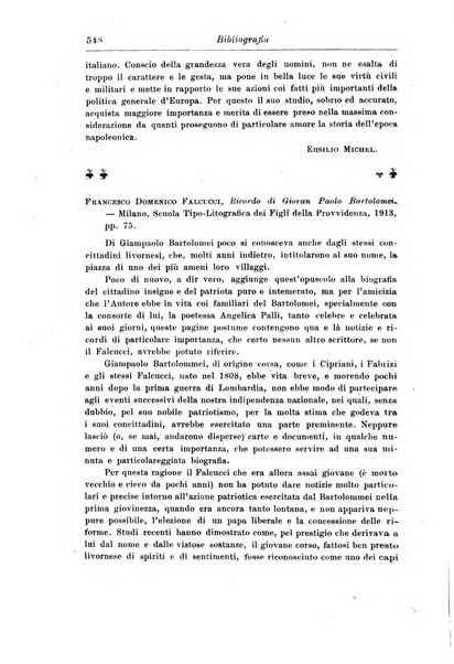 Rassegna storica del Risorgimento organo della Società nazionale per la storia del Risorgimento italiano