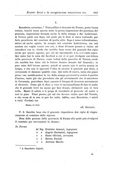 Rassegna storica del Risorgimento organo della Società nazionale per la storia del Risorgimento italiano