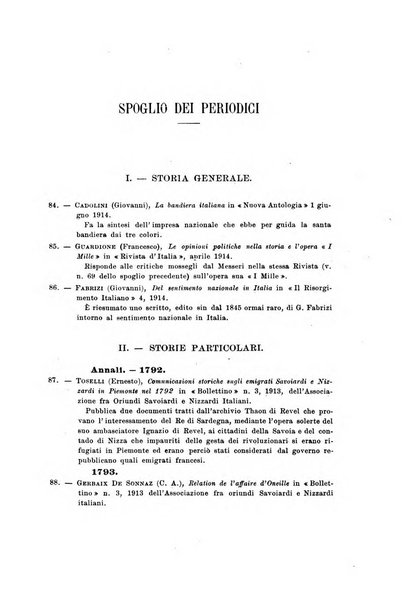 Rassegna storica del Risorgimento organo della Società nazionale per la storia del Risorgimento italiano