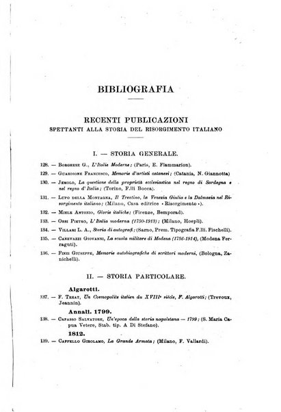 Rassegna storica del Risorgimento organo della Società nazionale per la storia del Risorgimento italiano