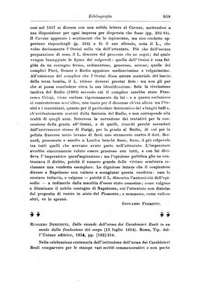 Rassegna storica del Risorgimento organo della Società nazionale per la storia del Risorgimento italiano