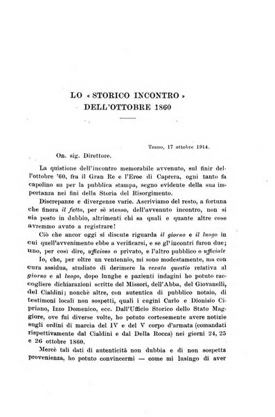 Rassegna storica del Risorgimento organo della Società nazionale per la storia del Risorgimento italiano